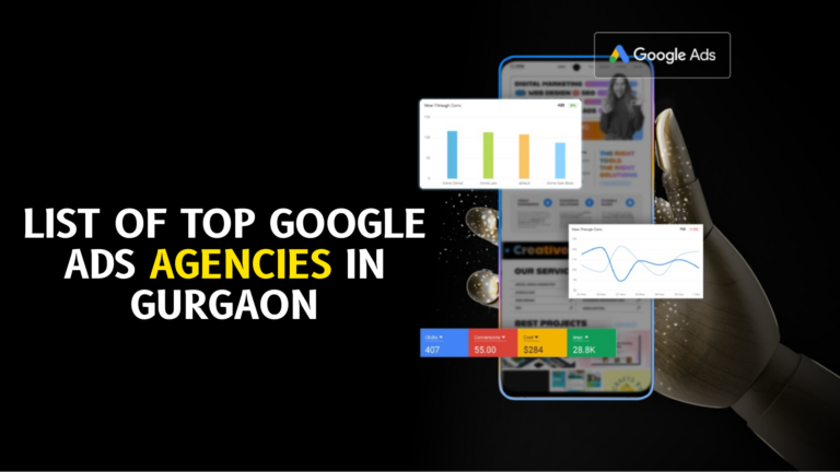 List Of Top Google ads agencies in gurgaon