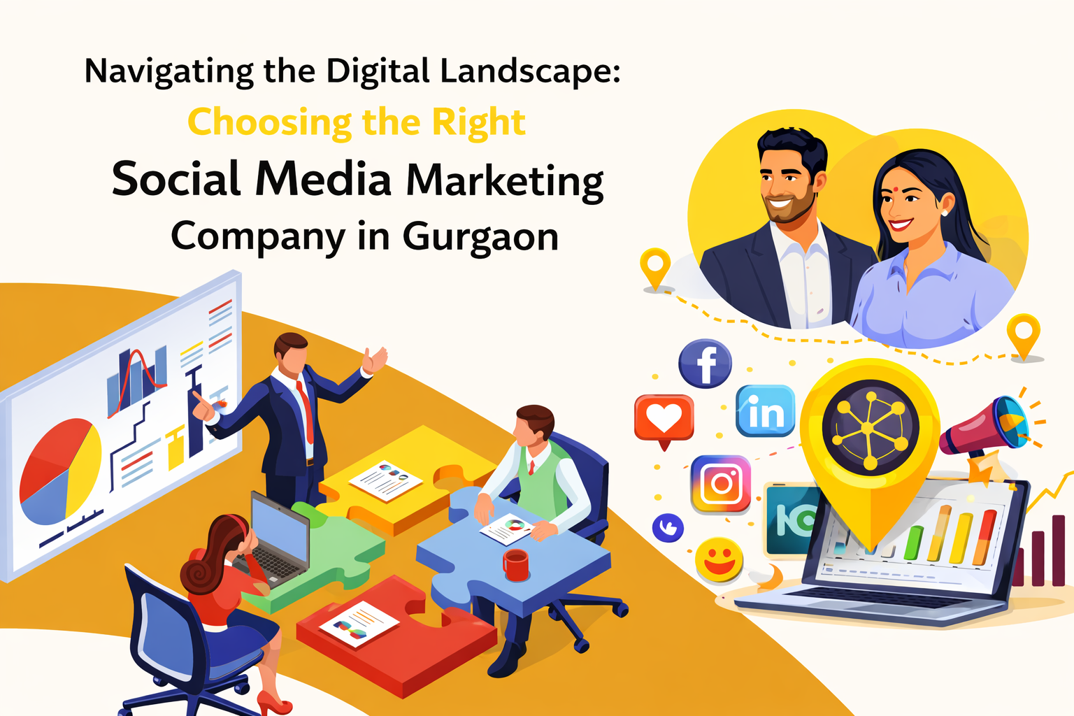 Navigating the Digital Landscape Choosing the Right Social Media Marketing Company in Gurgaon