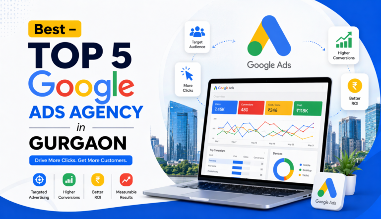 Top 5 Google Ads Agency in Gurgaon