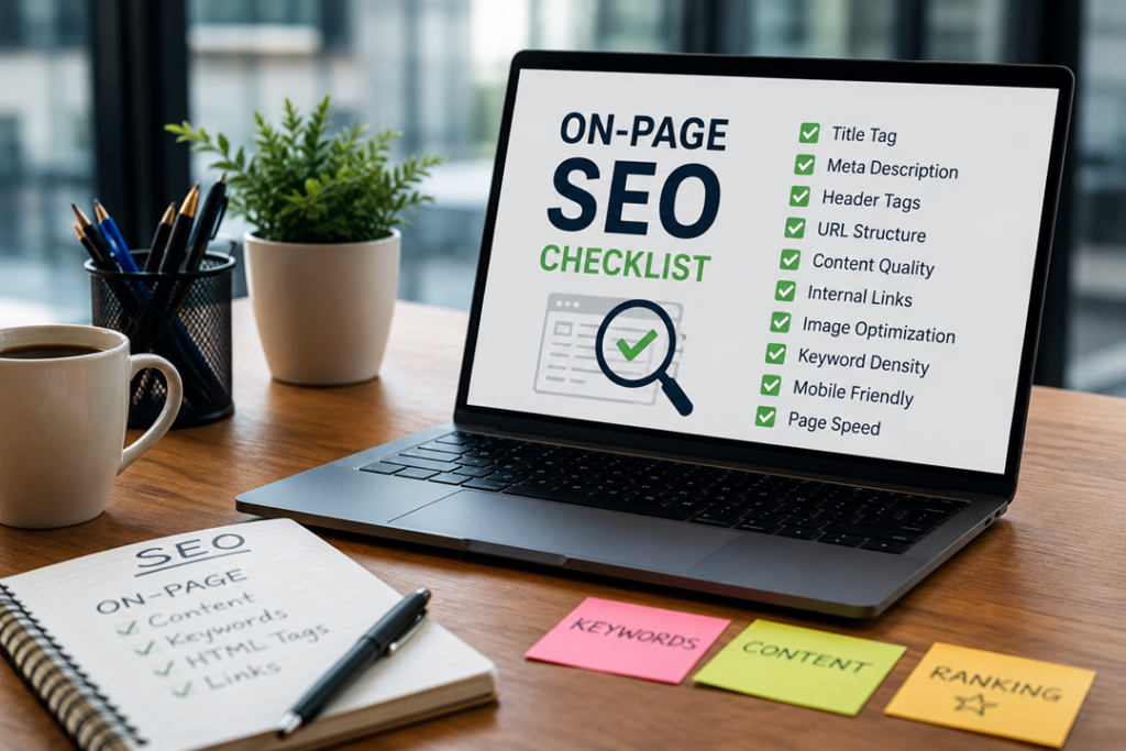 On Page SEO Checklist