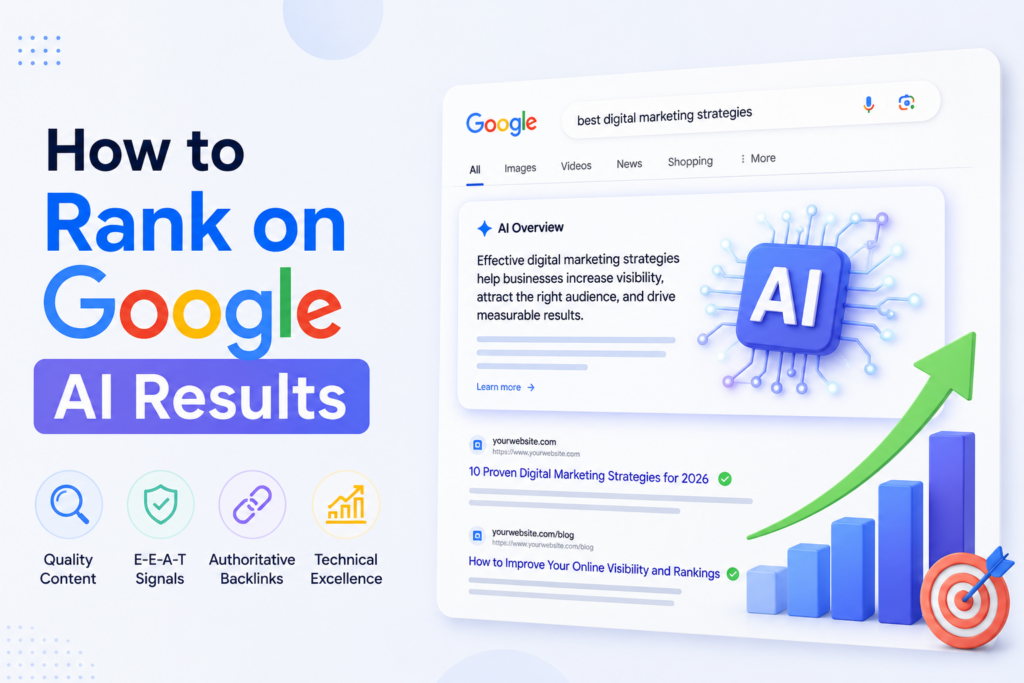 How to rank on Google AI results