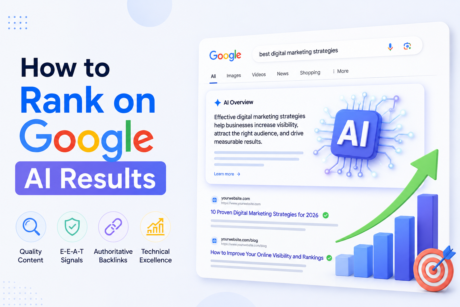 How to rank on Google AI results